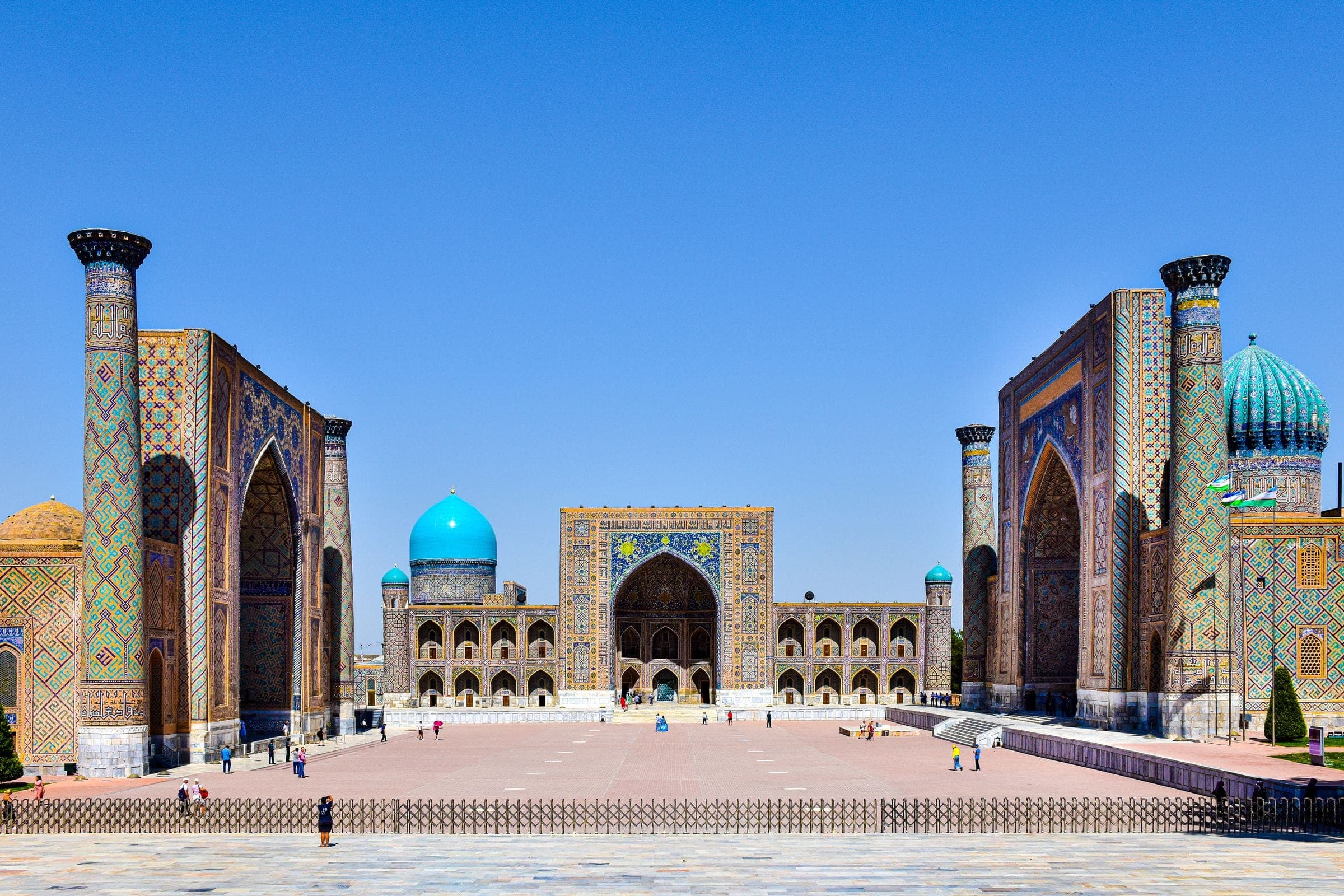 Registan Square by day